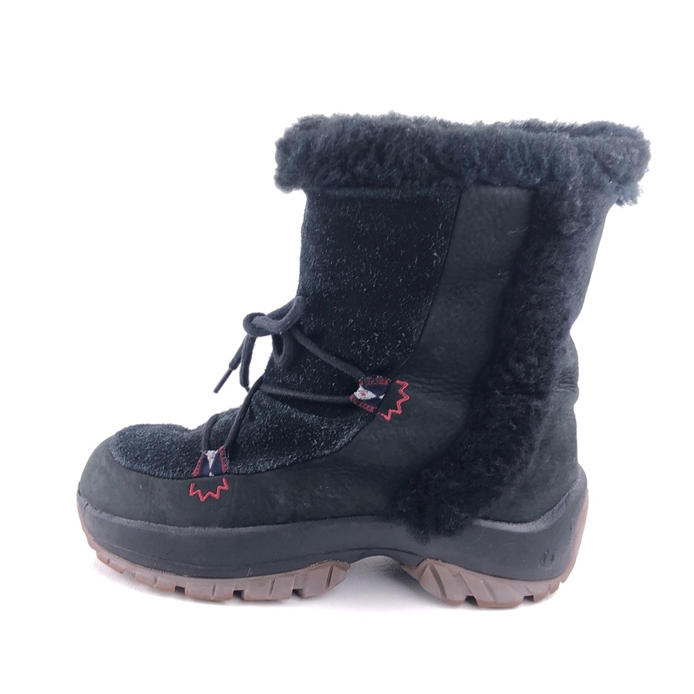 ULU Suluk Black Sheepskin Winter Boots 8.5